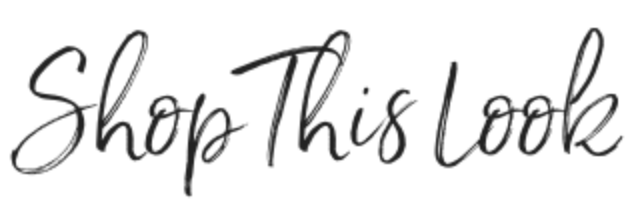 Shop this Look graphic to show readers where to get the products I used.