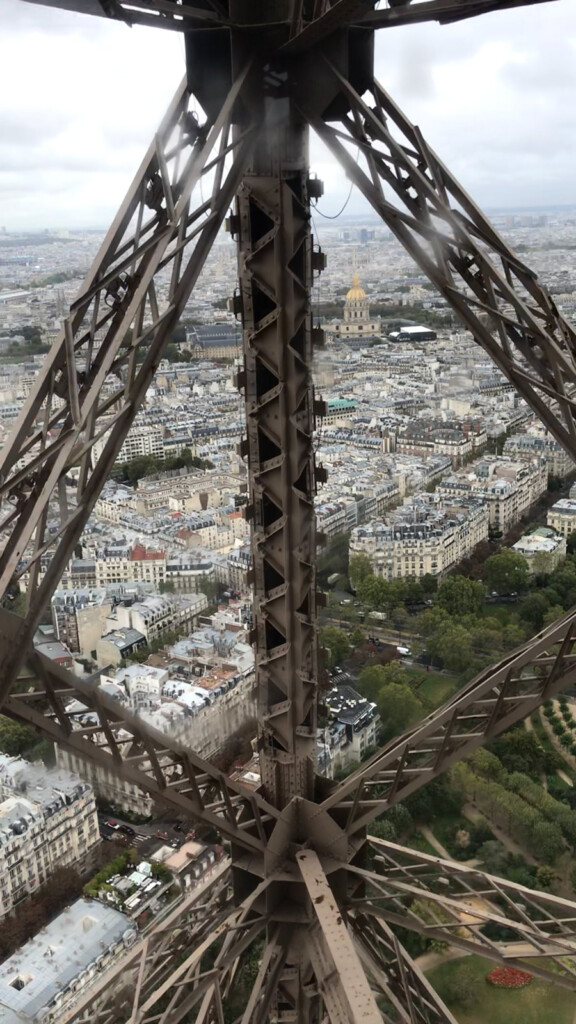 Taking-the-elevator-uo-to-the-top-of-the-Eiffel-Tower