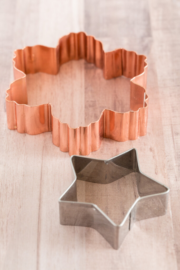 Christmas cookie cutter used to decorate for the holidays