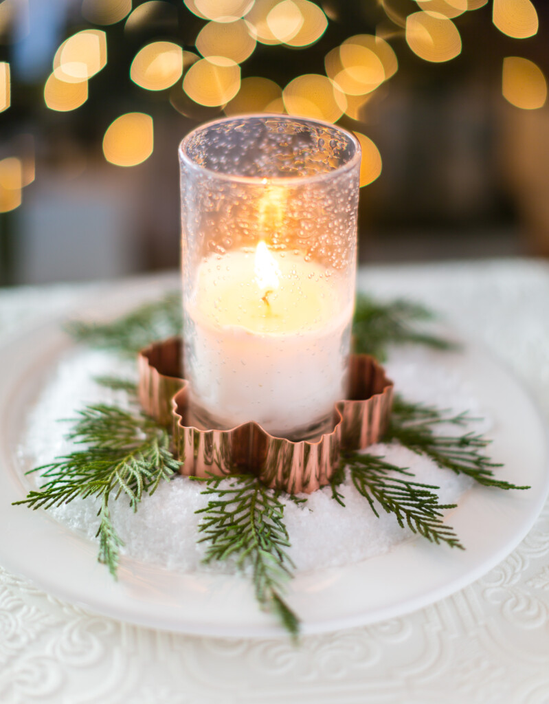 Copper cookie cutter repurposing ideas for Christmas