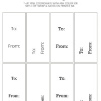 a sheet of free printable all occasion gift tags