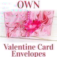 How to make envelopes using printable envelope templates.