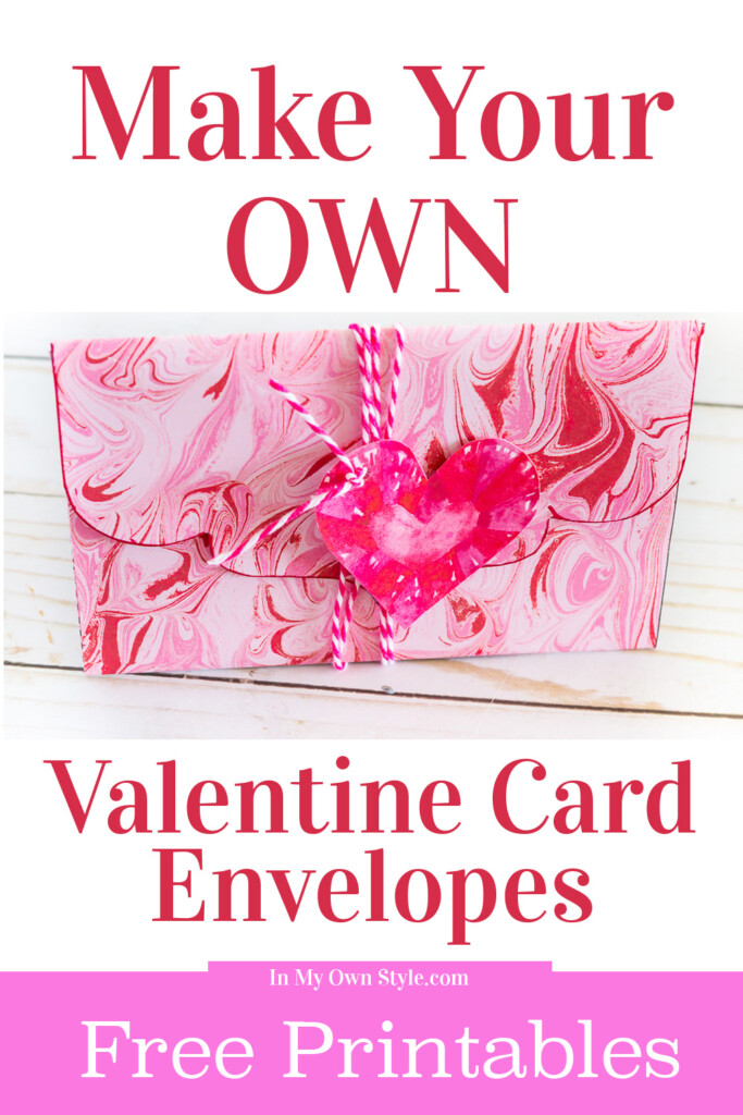 How to make envelopes using printable envelope templates.