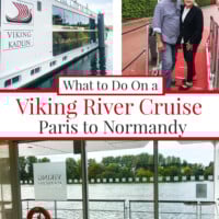 What to do when you go on a Viking River Cruise along the Seine from Paris to Normandy.