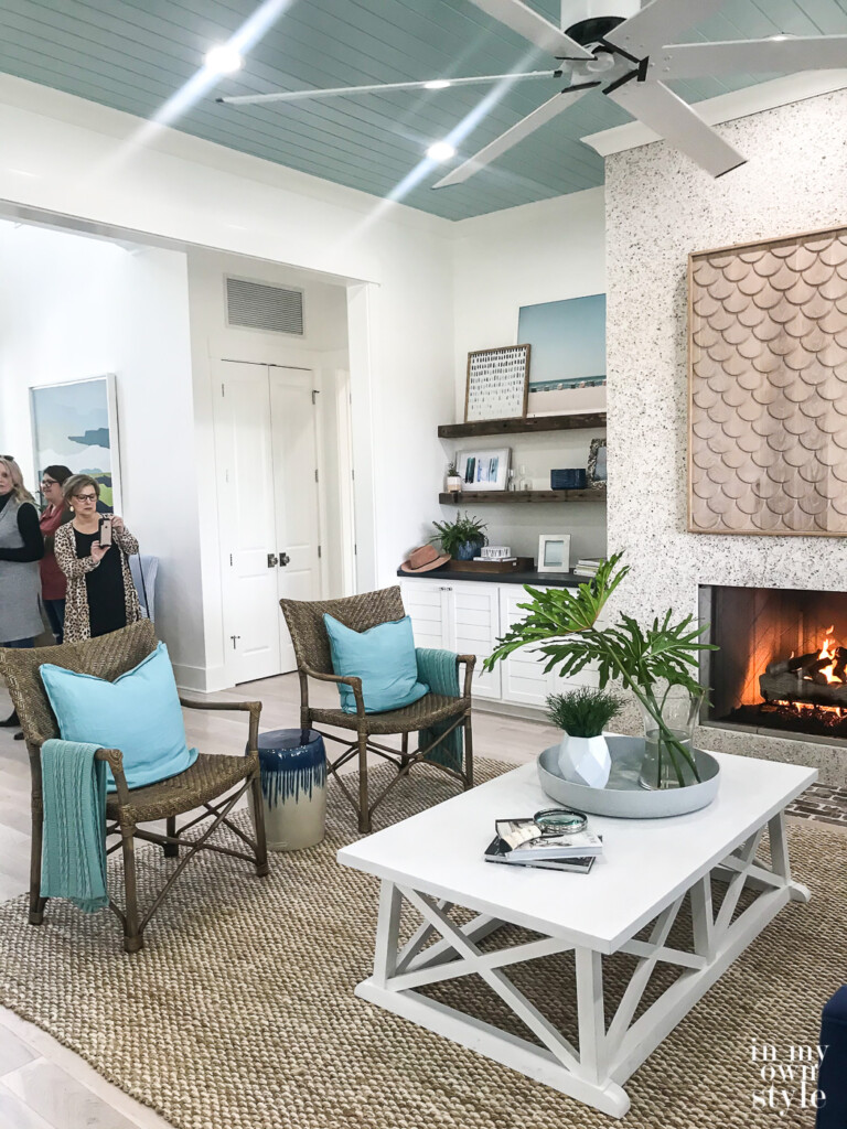Living Room at the HGTV Dream Home
