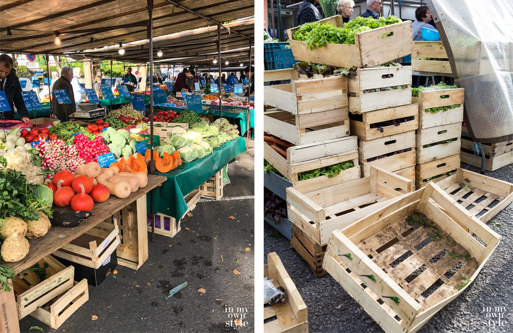 Farmer's Market stalls