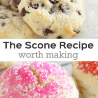 How to make scones the easy and pretty way.