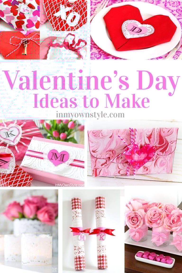 Valentine's Day Gift and decorating Ideas to Make