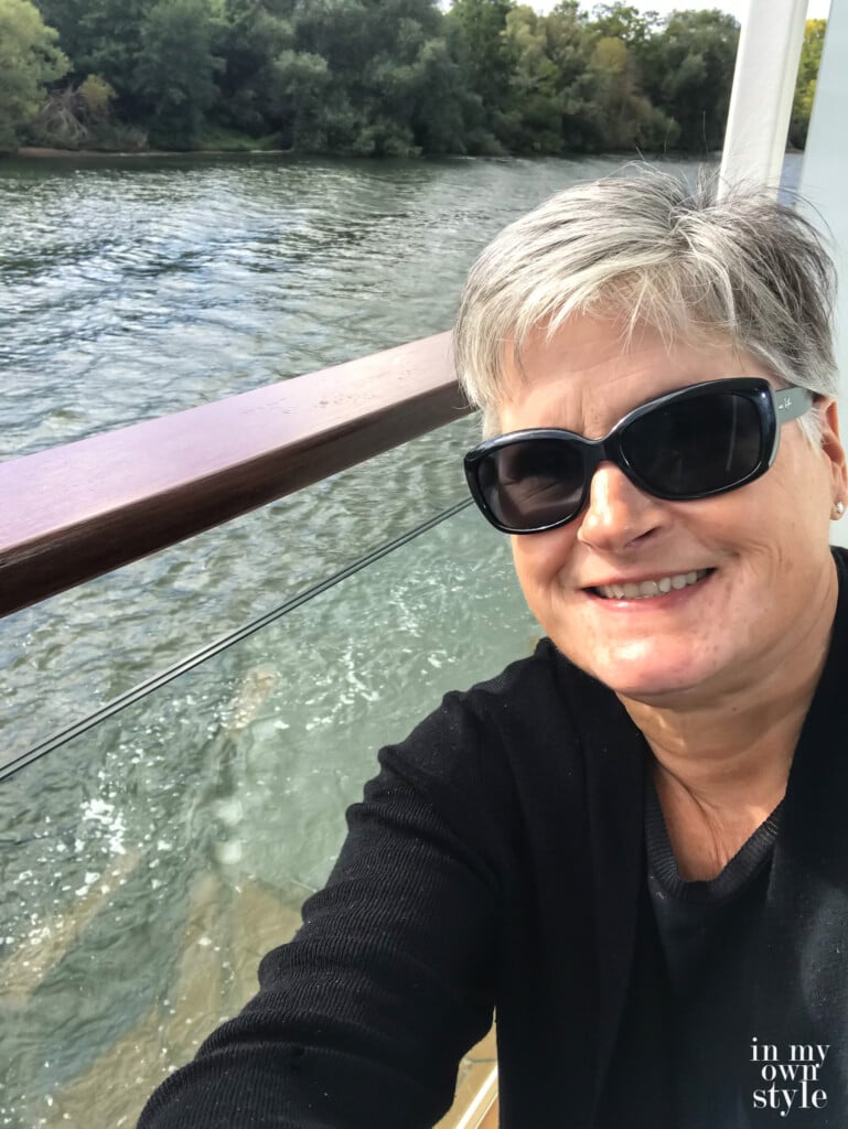 Diane Of In My Own Style On river cruising on the Seine in France
