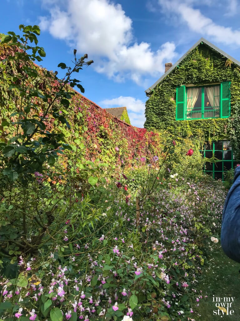 Claude Monet house in Giverny France