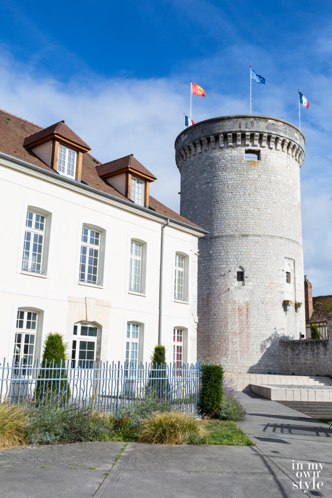 Old centuries old tower in France