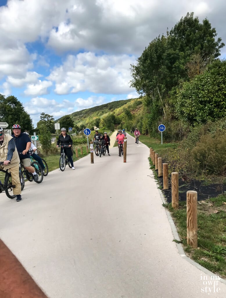 Bike Trail in Giverny France