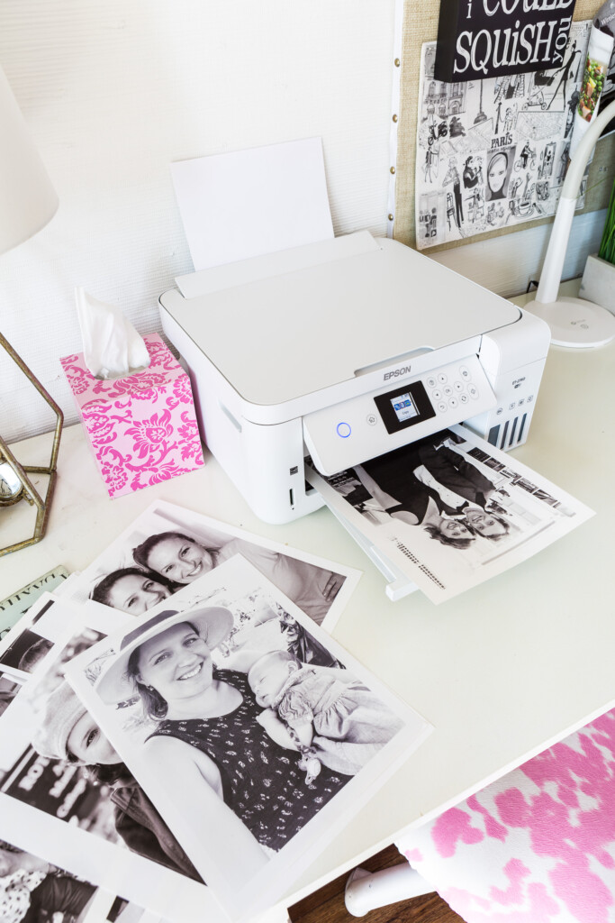 Epson Eco Tank 2760 Printer on desk in my studioffice