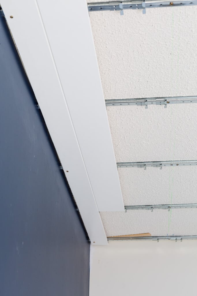 What can I use to cover a popcorn ceiling?