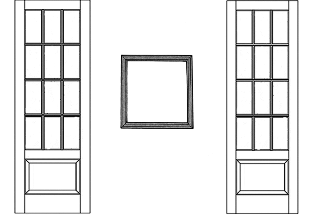 What does eye level mean when hanging pictures on a wall?