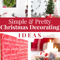 Simple and Pretty Christmas Decorating Ideas