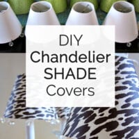 Chandelier Shade covers to make