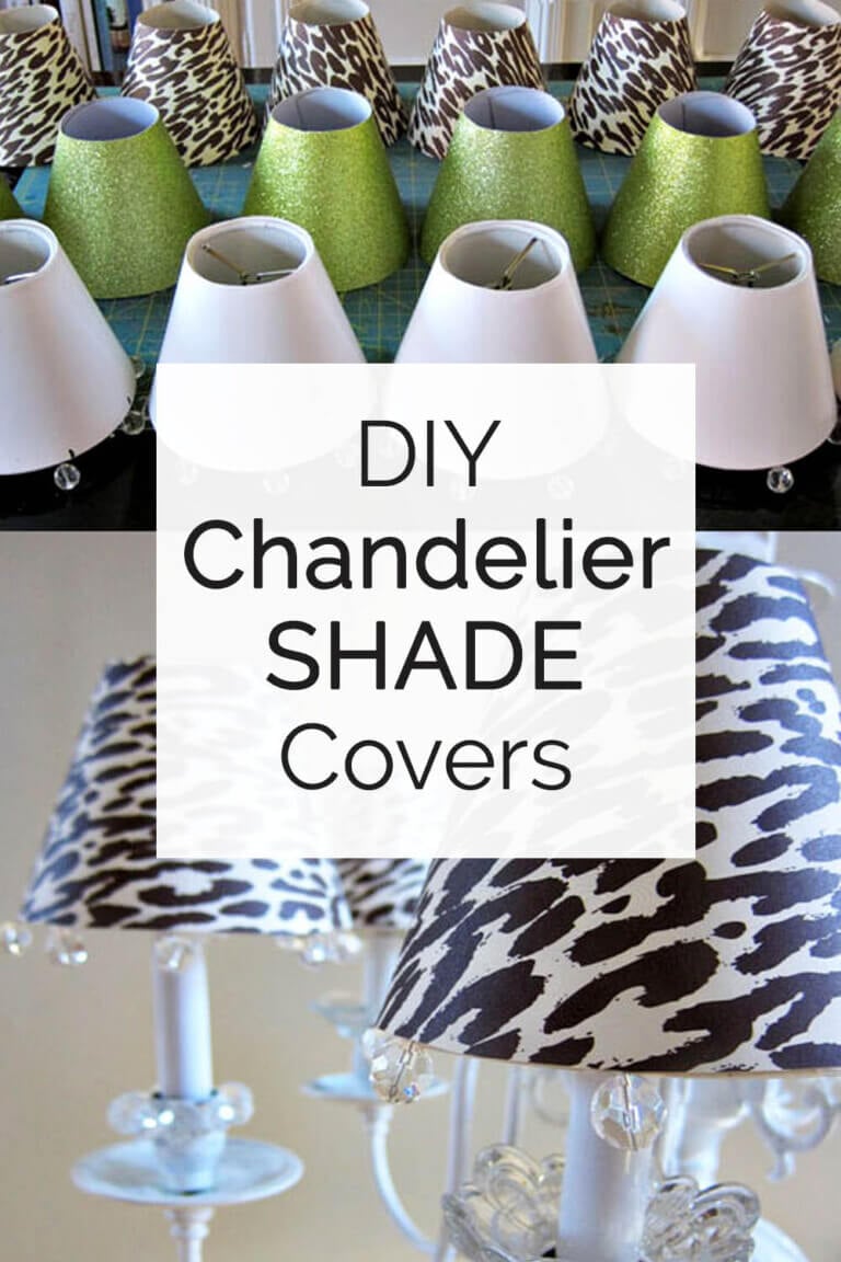 Chandelier Shade covers to make