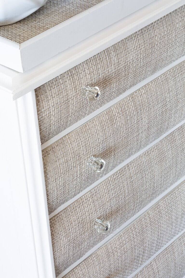 furniture makeover on a budget to look like Serena & Lily