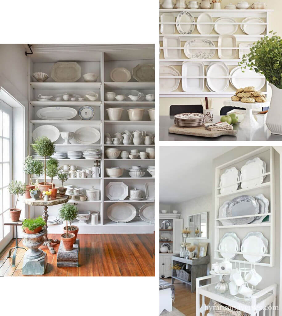 Photos of plate display ideas for walls.