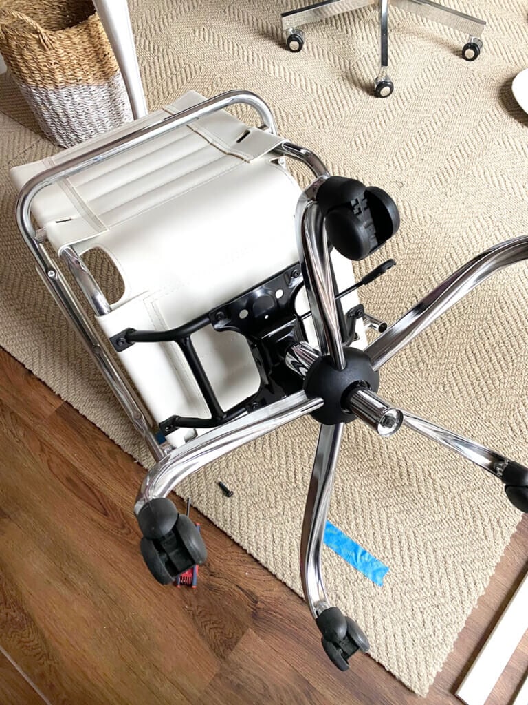 Upside down office chair
