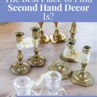 Where to find the best second hand decor.