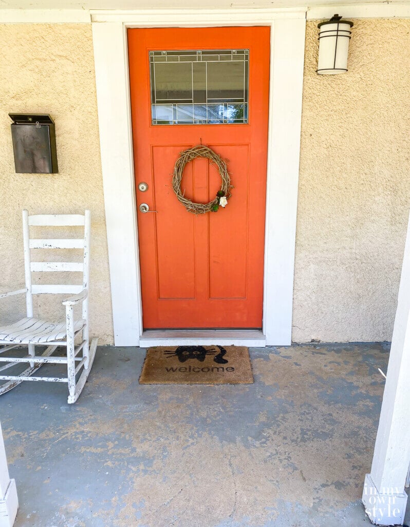 Before image of Painted Concrete Floors pictures