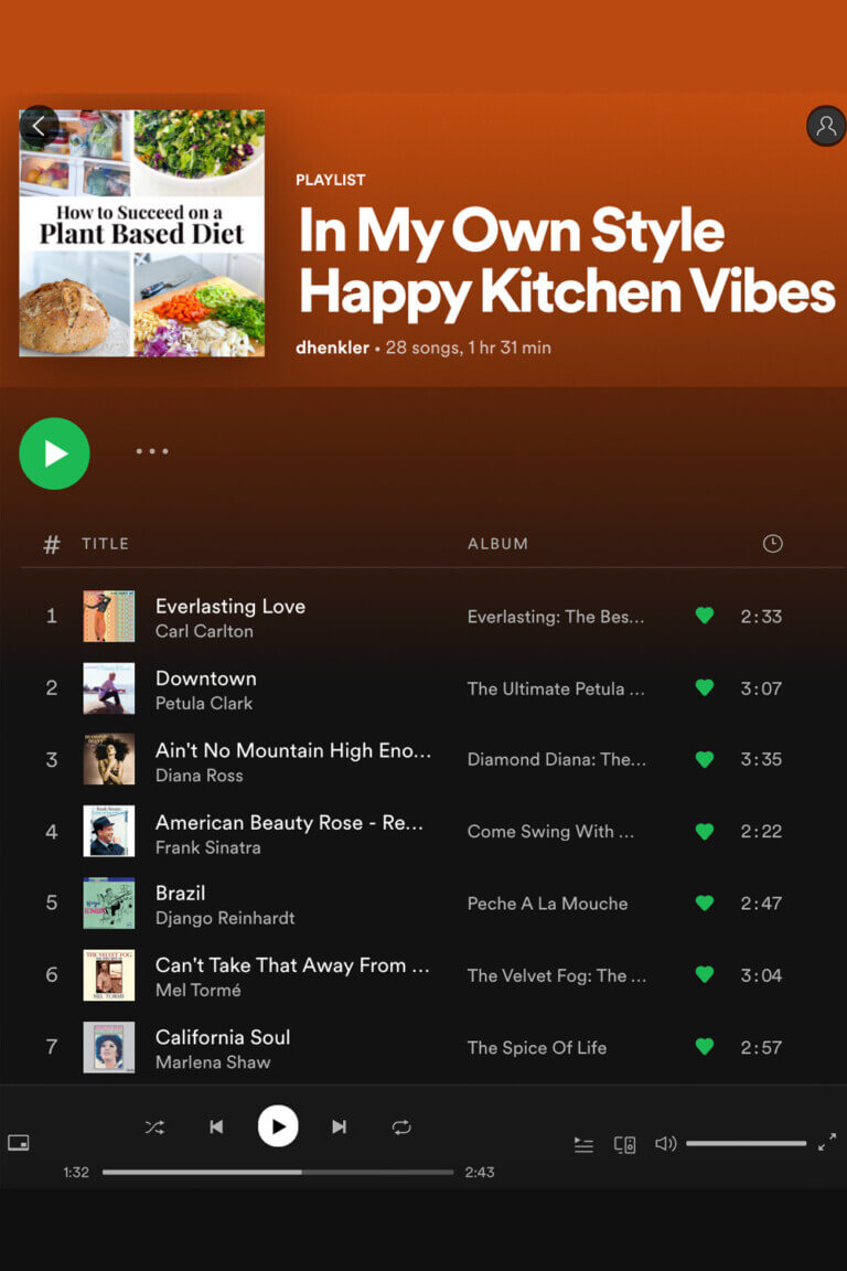 In My Own Style's Happy Kitchen Vibes Playlist