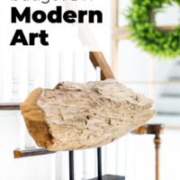 Budget DIY Modern Decorating Idea to Make