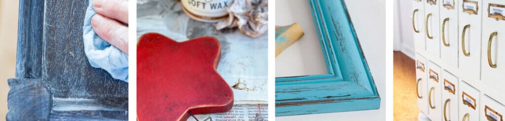 4 chalk painted furniture makeovers