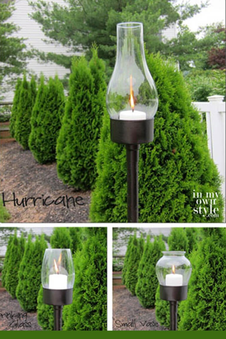 3 ways to make an outdoor lantern using a tuna can.