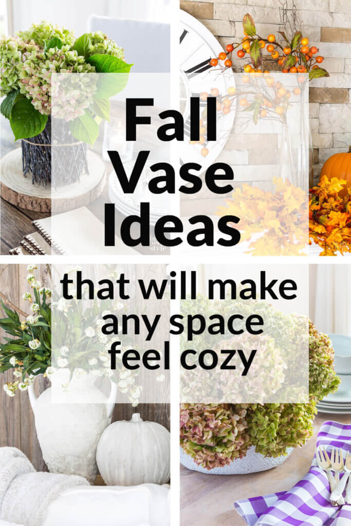 Fall Vase ideas that will make any space feel cozy.