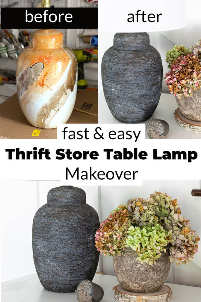 Fast and Easy DIY Table Lamp Ideas and makeovers.