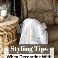 Styling tips when decorating with recliners