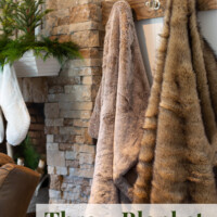 Decorating Ideas on how to decorate a room with throw blankets.