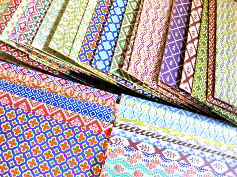 Two stacks of covers taken from Readers Digest Condensed Books