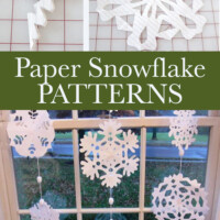 Paper Snowflake patterns