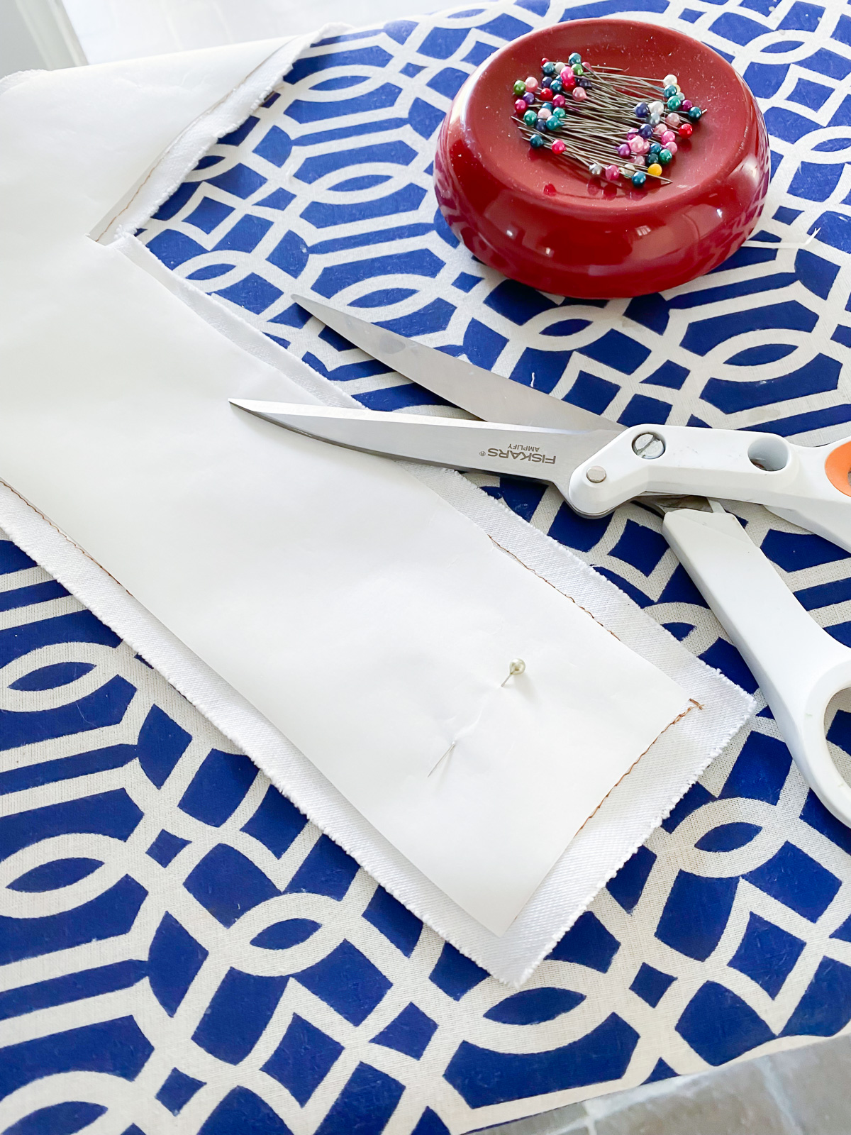 attaching fusible web to fabric
