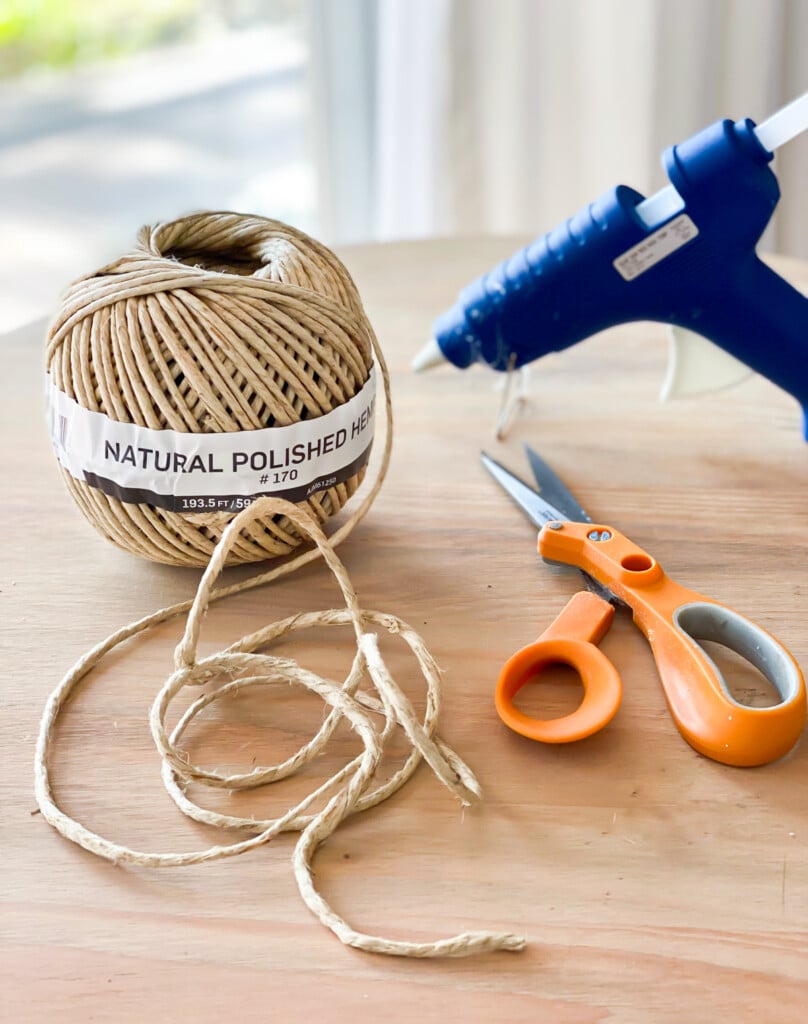 supples needed for DIY floor lamp makeover