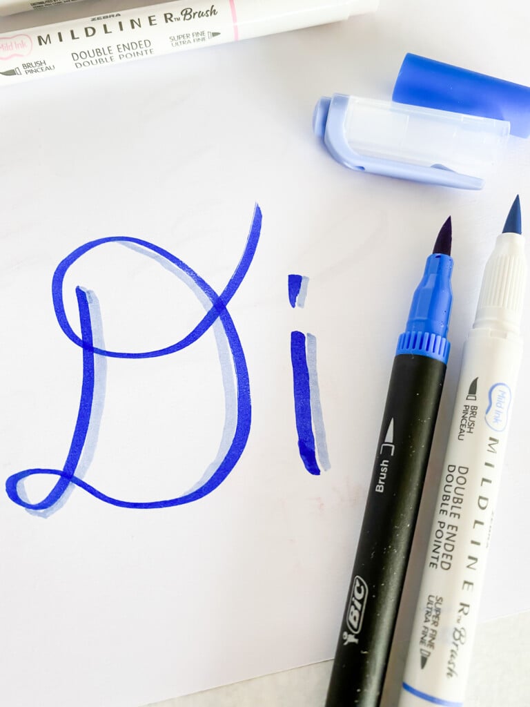 How to make your handwriting look better using an easy two colors or different tips of pens or markers.