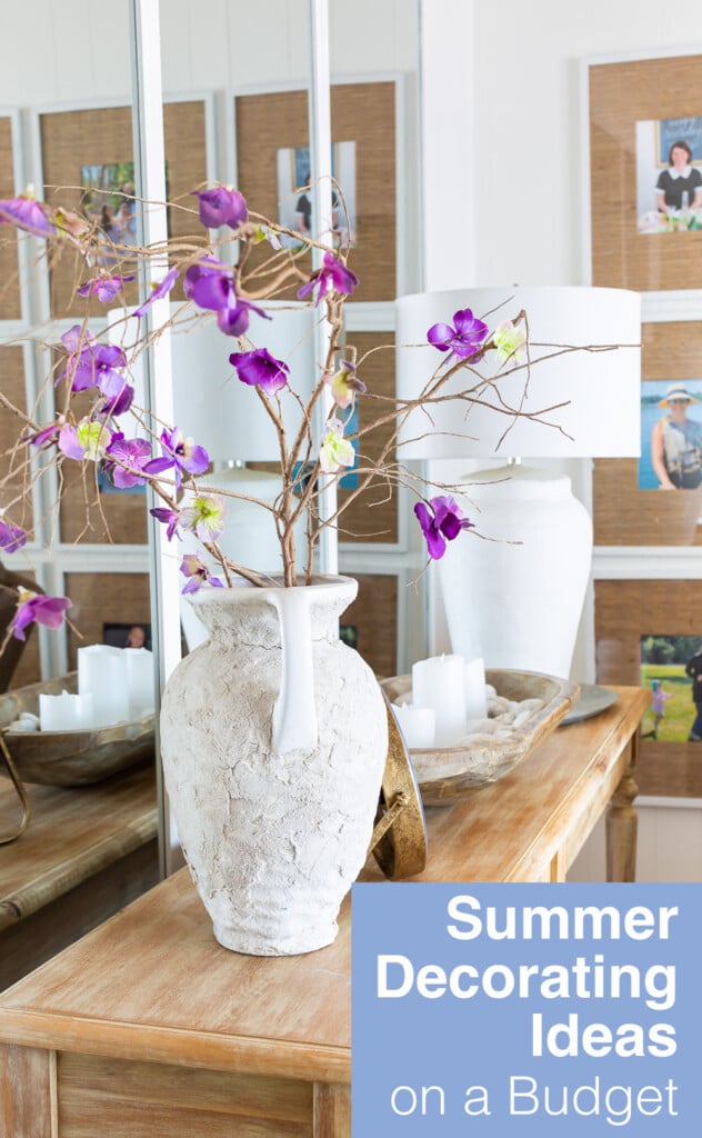 summer decorating ideas for a living room
