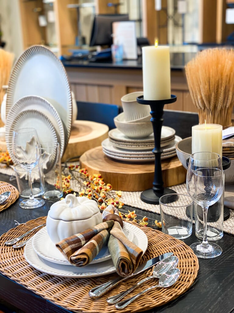 Pottery Barn Table setting