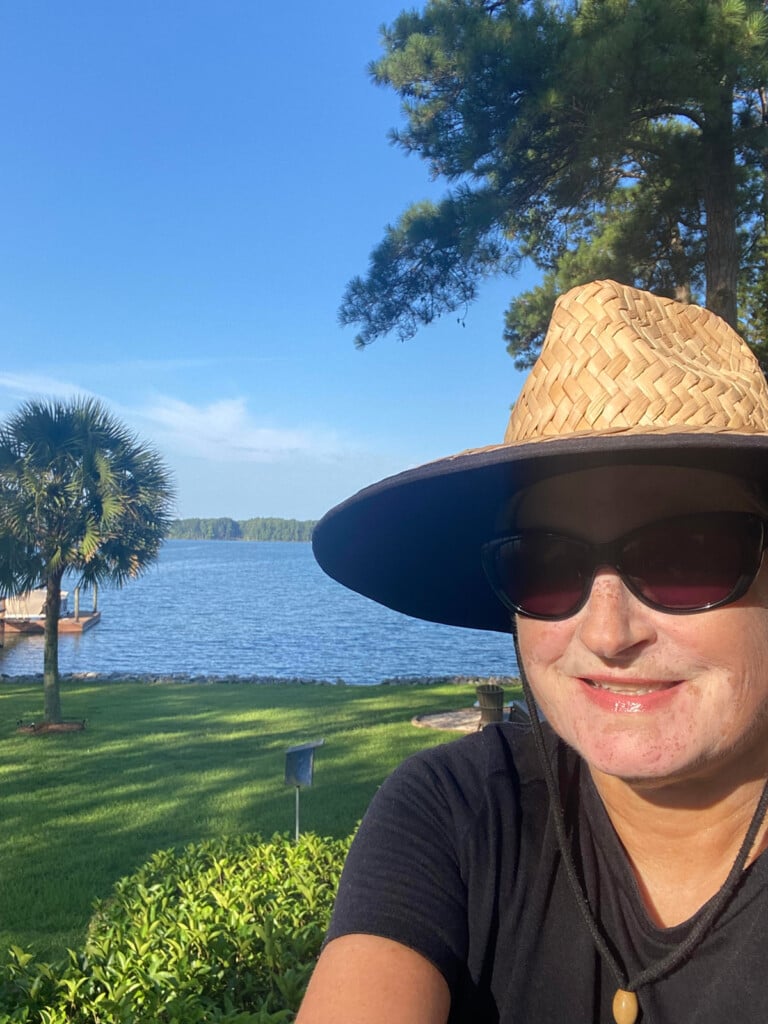 Diane-in-front-of-Lake