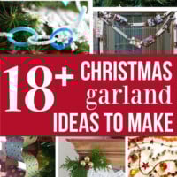 18 + Christmas garlands to make showing 6 of the ideas.