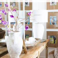 Easy and quick decorating tips on how to brighten a room in a home.
