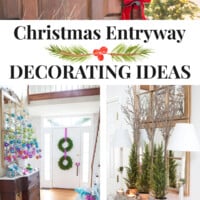 3 images of Christmas Entryway Decorating Ideas