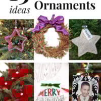15 easy and unique handmade Christmas ornament ideas