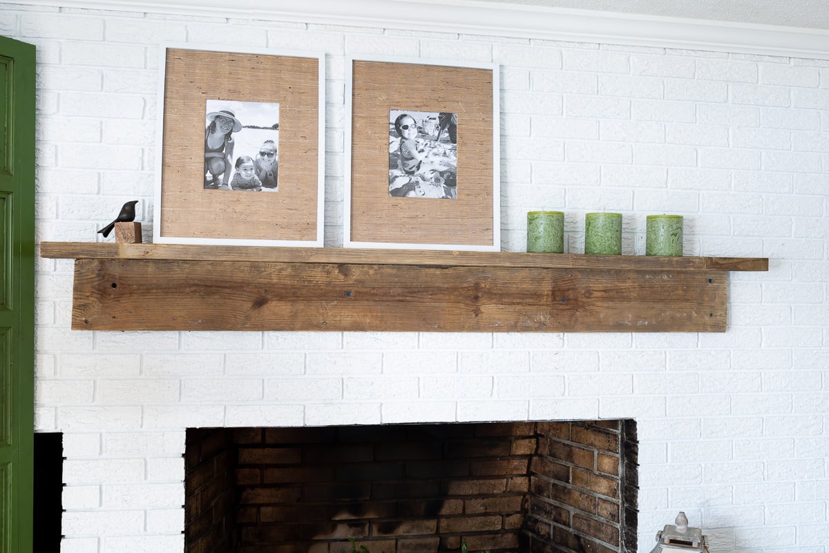 Reclaimed-Wood-Fireplace-Mantel-DIY