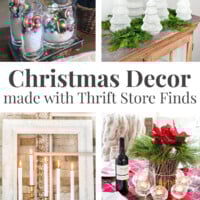 Christmas thrift store decor ideas