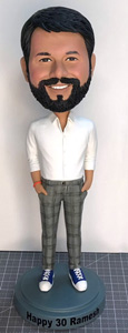 custom-man-bobble-head to give as a holiday gift